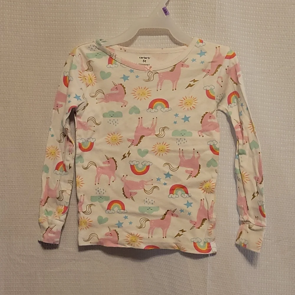 Carter's Unicorn Pajama Shirt